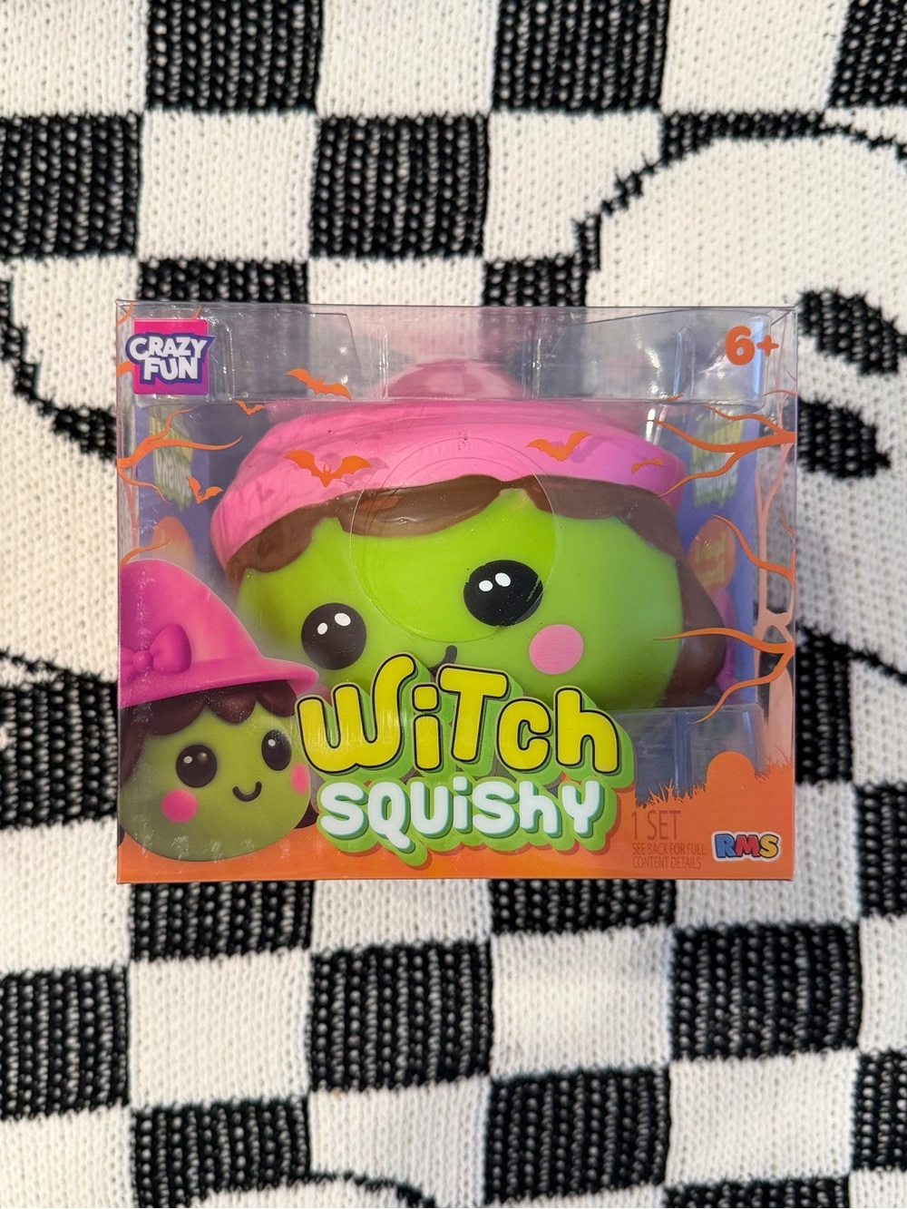 Halloween Crazy Fun RMS Squishy Toys - Witch NEW